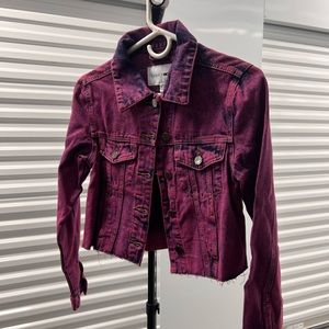 Acid wash Jean Jacket